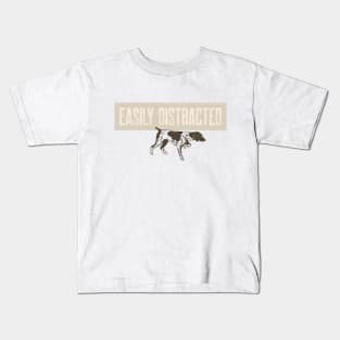 Easily Distracted By Pointers Kids T-Shirt